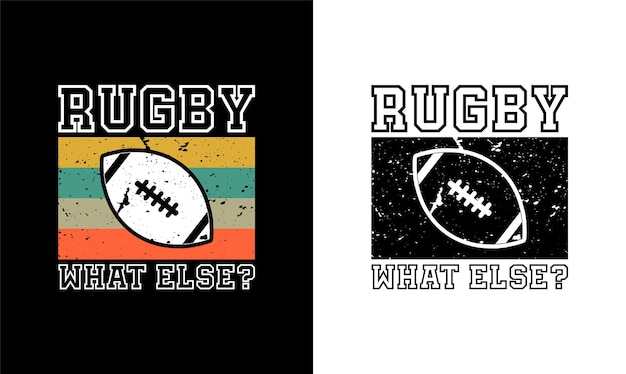 Diseño de camiseta de fútbol americano, diseño de camiseta de rugby