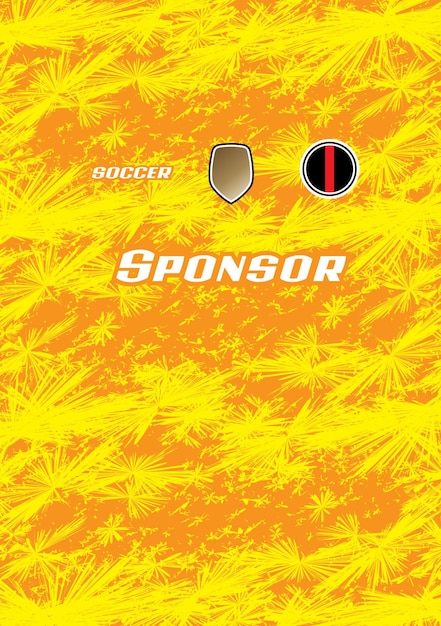 diseño de camiseta de fútbol deporte de fútbol