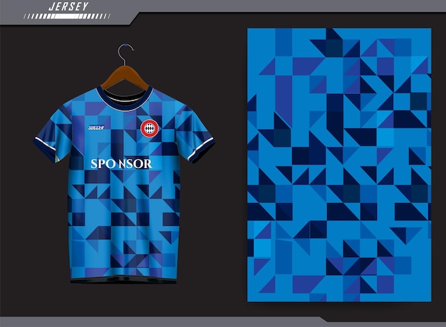 Diseño de camiseta de fútbol para el diseño de camiseta deportiva de sublimación