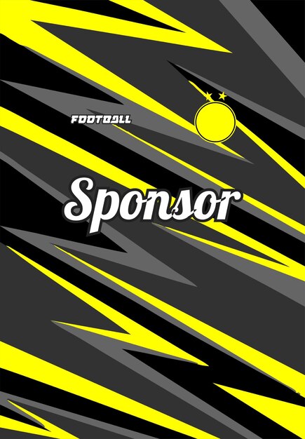 Diseño de camiseta de fútbol para sublimación.