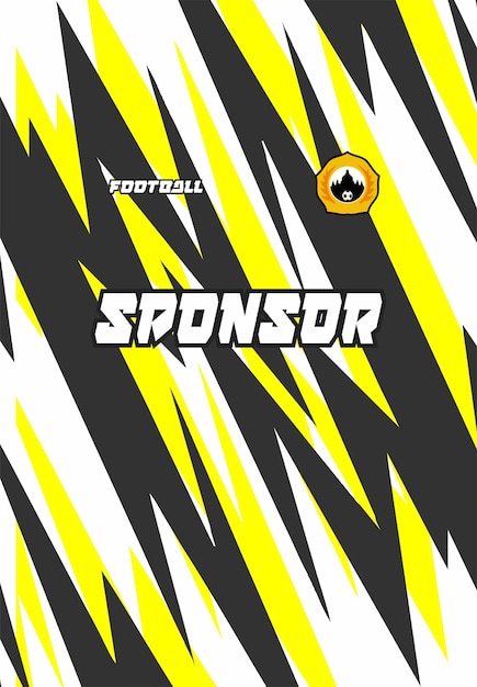 Diseño de camiseta de fútbol para sublimación.