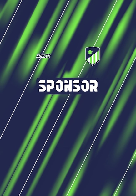 Diseño de camiseta de fútbol para sublimación.