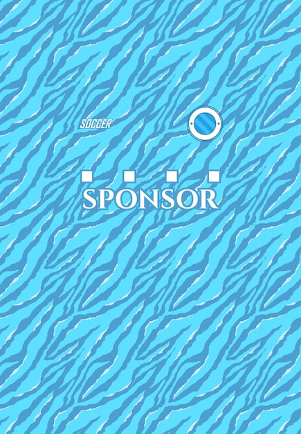 Diseño de camiseta de fútbol para sublimación.
