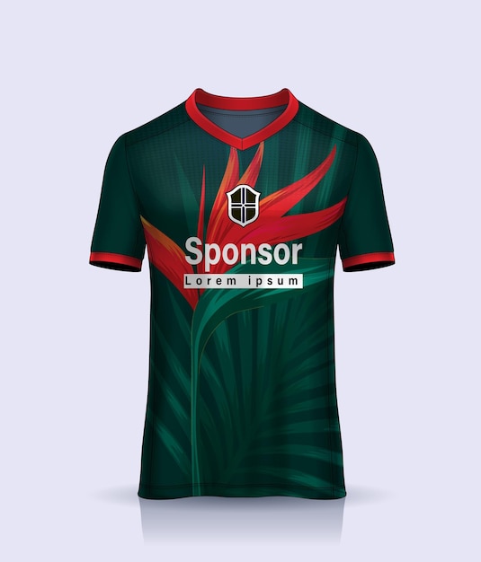 Diseño de camiseta de fútbol vectorial para camiseta personalizada con diseño de camiseta deportiva por sublimación