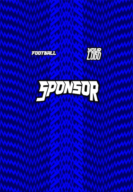 Diseño de camiseta de fútbol vectorial para sublimación