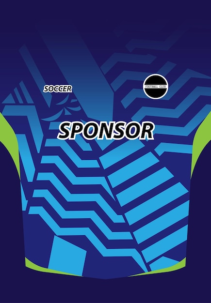 Diseño de la camiseta de fútbol