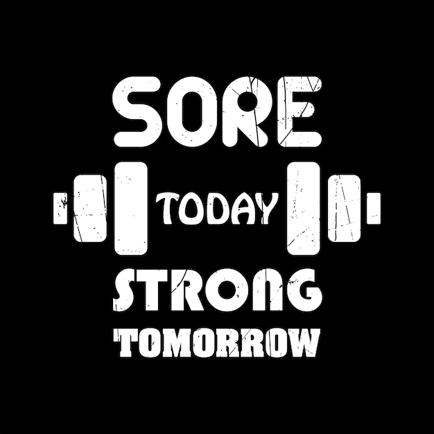 Diseño de camiseta de gimnasio