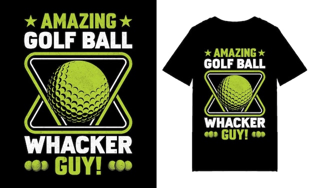 Diseño de camiseta de golf