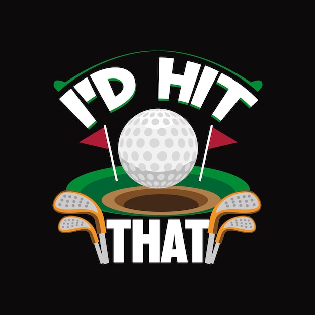 Diseño de camiseta de golf