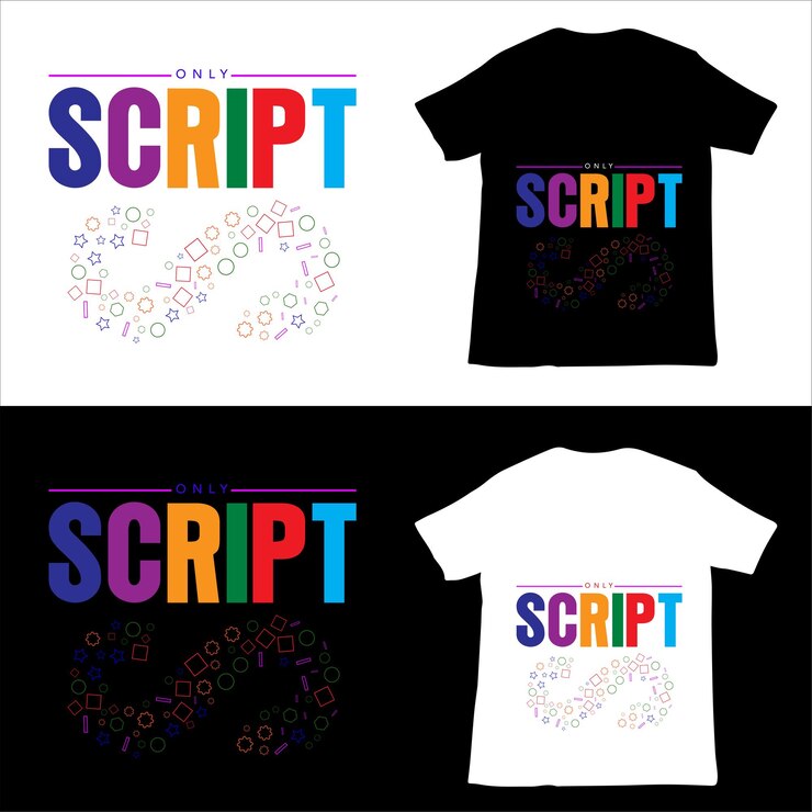 diseño de camiseta guión vectorial diseño de camiseta