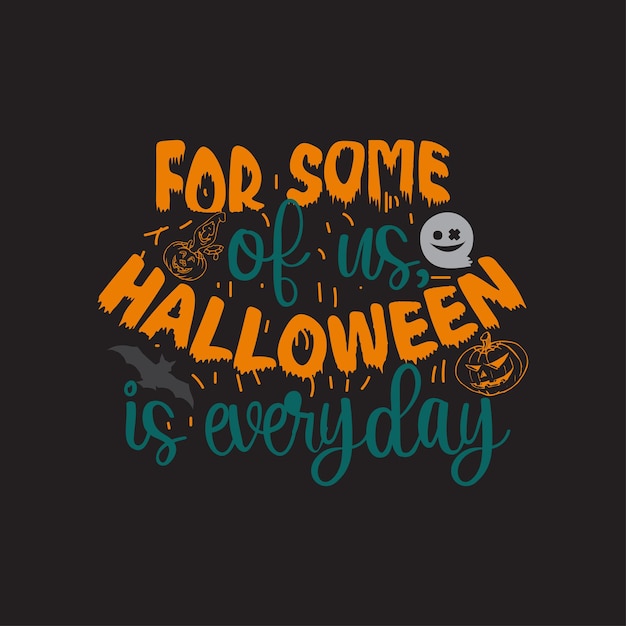 Diseño de camiseta de Halloween