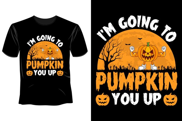 diseño de camiseta de halloween