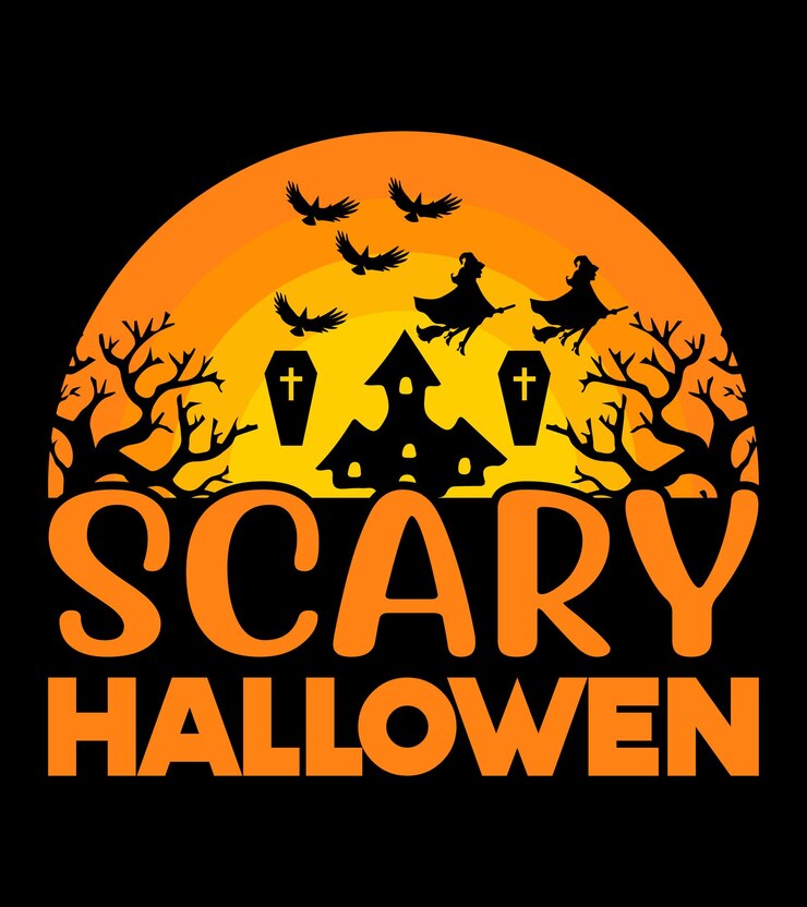Diseño de camiseta de Halloween