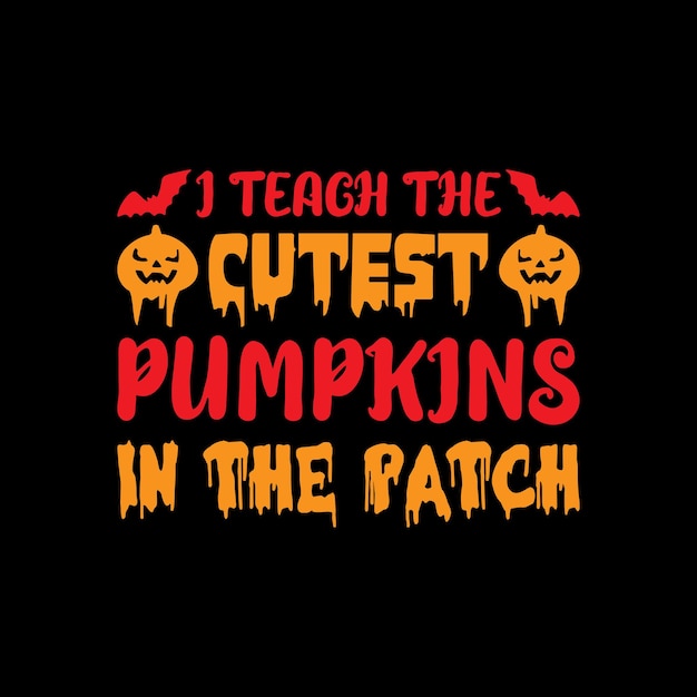 Diseño de camiseta de Halloween