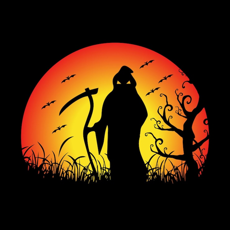 Vector diseño de camiseta de halloween.