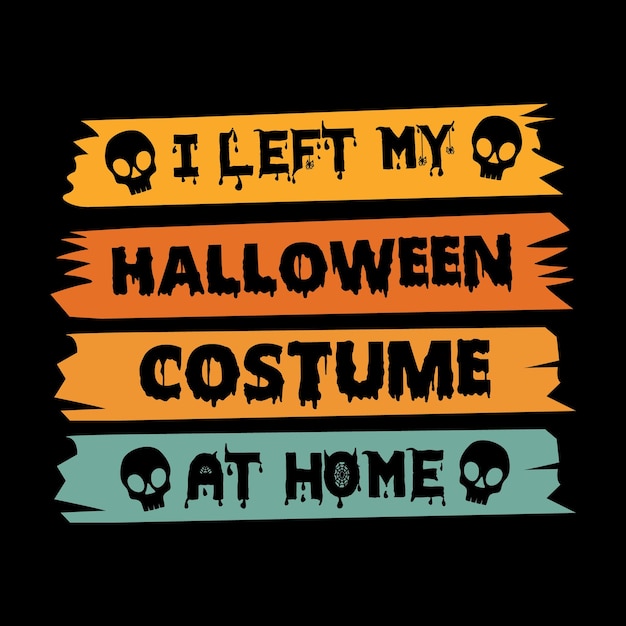 diseño de camiseta de halloween