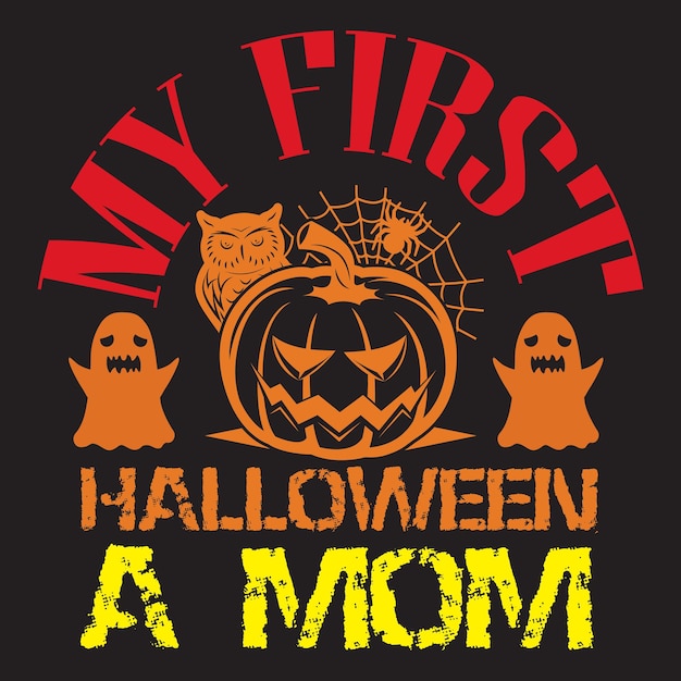 Diseño de camiseta de halloween