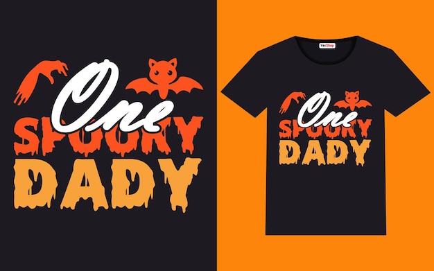 diseño de camiseta de halloween