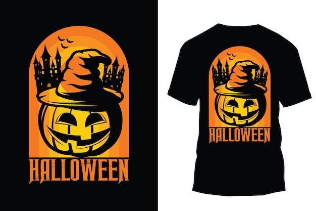 Diseño de camiseta de halloween