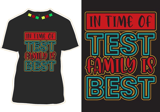 Diseño de camiseta Happy Family Quotes