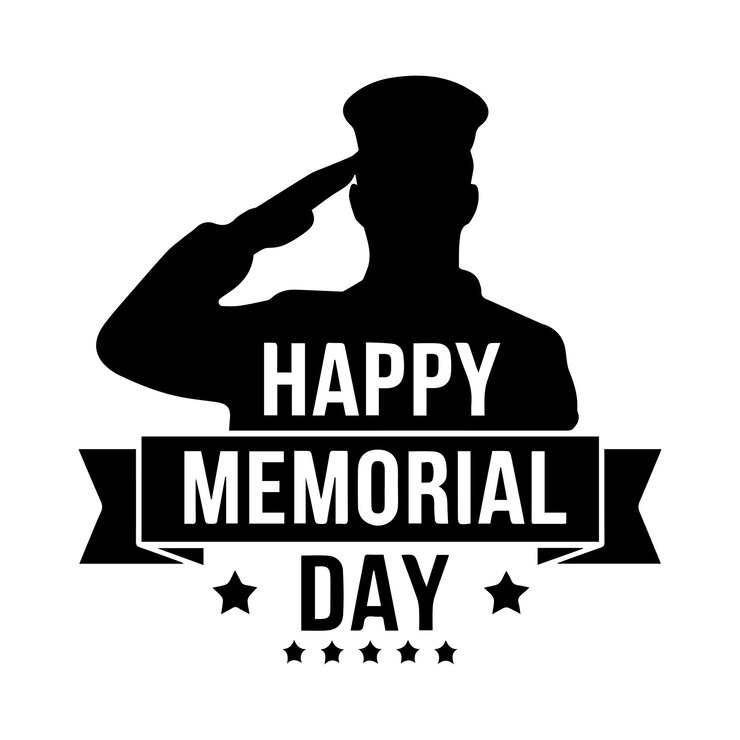 Diseño de la camiseta de HAPPY MEMORIAL DAY