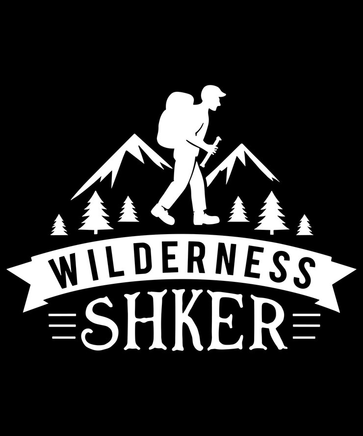 Diseño de la camiseta HIKING