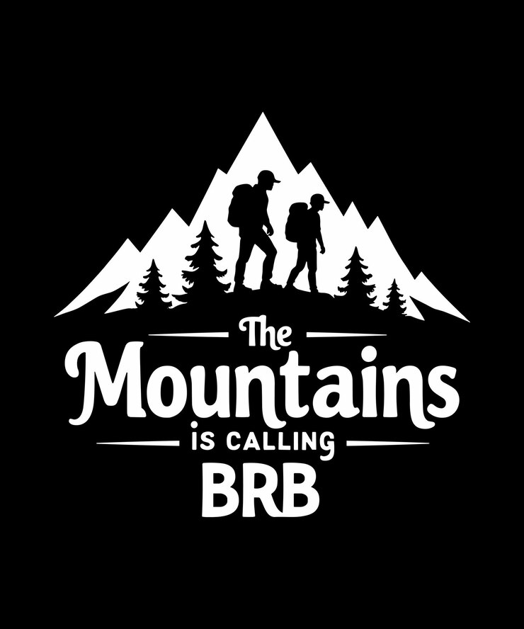 Diseño de la camiseta HIKING