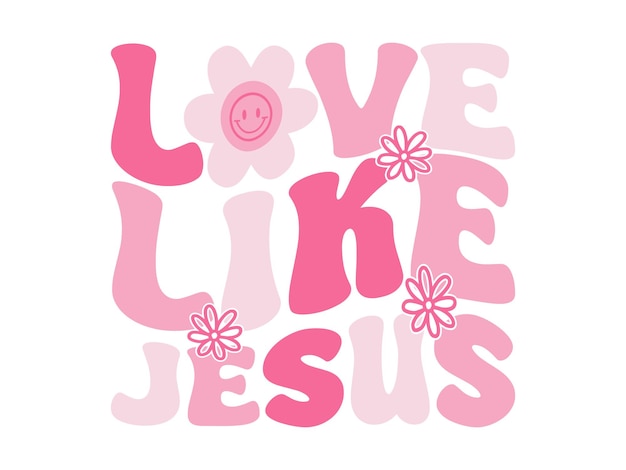 Diseño de camiseta inspiradora retro de Christin con estilo retro.