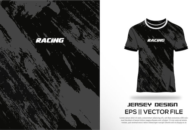 Diseño de camiseta y jersey para carreras ciclismo fútbol juegos motocross deportes