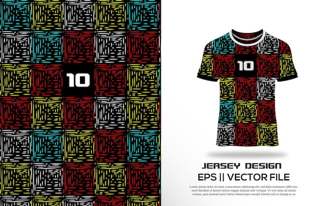 Diseño de camiseta y jersey para carreras ciclismo fútbol juegos motocross Deportes