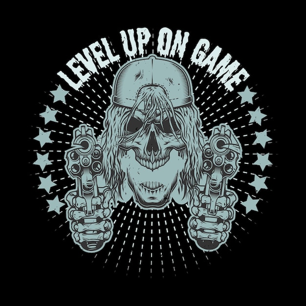 Diseño de camiseta de juego vector libre
