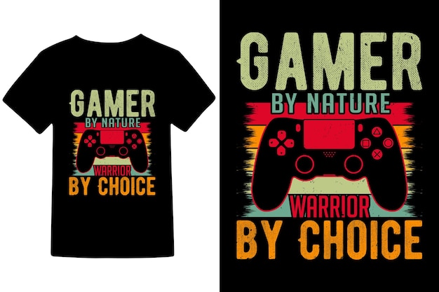 Diseño de camiseta de juego