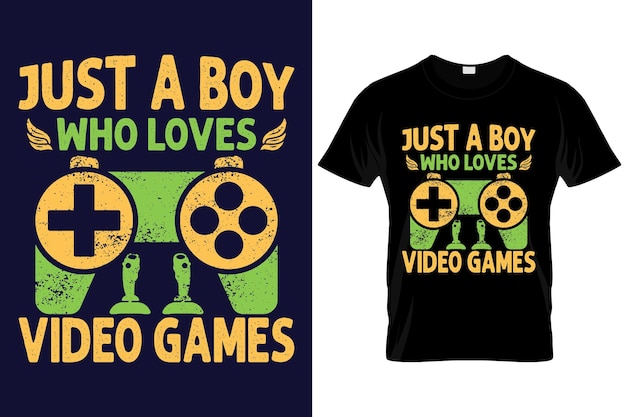 Diseño de camiseta de juegos Diseño de camiseta de juegos vintage