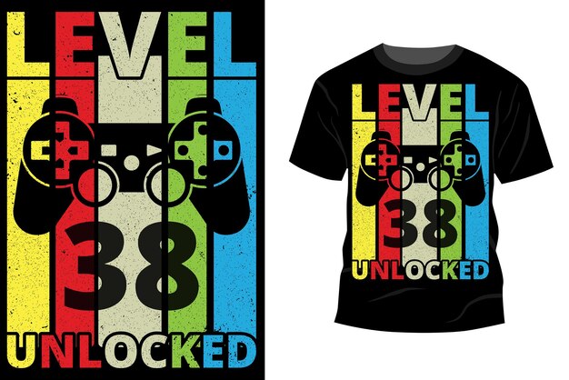Diseño de camiseta de jugadores diseño de camiseta de juego gráfico vectorial