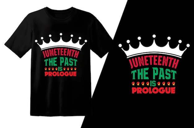Diseño de camiseta de Juneteenth Víctor.