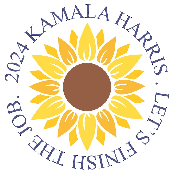 Vector diseño de la camiseta de kamala harris señora kamala harris elecciones presidenciales