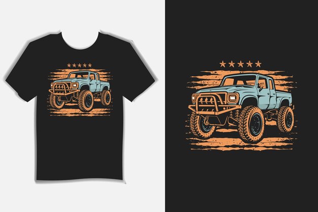 Vector diseño de camiseta lcirte roadad.