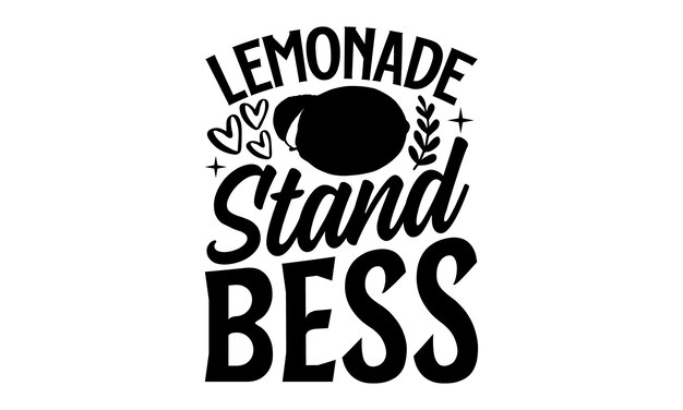 Diseño de camiseta de limones Vector escrito a mano aislado sobre fondo blanco