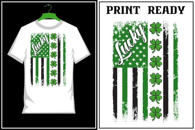 Diseño de camiseta Lucky St. Patrick's Day