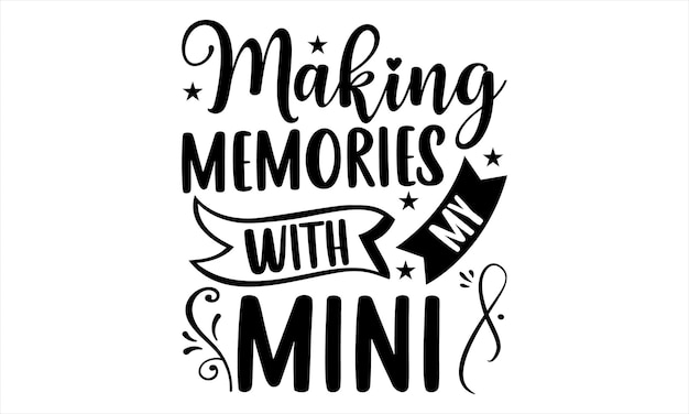 Diseño de camiseta de mamá Ilustración de letras a mano para su diseño Caligrafía moderna Póster EPS