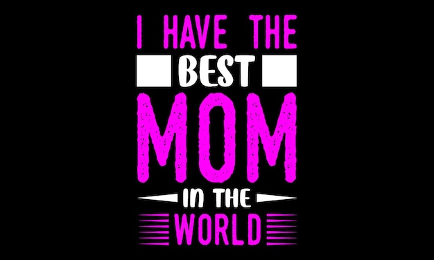 Diseño de camiseta de mamá