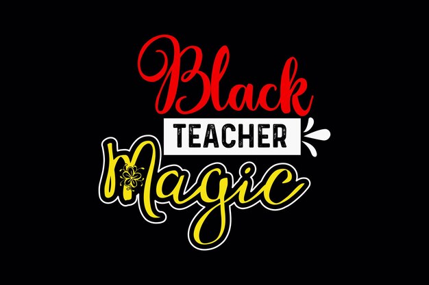 Diseño de camiseta del Mes de la Historia Negra Svg