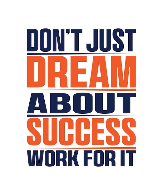 Diseño de camiseta motivacional con tipografía y diseño de camiseta con citas.