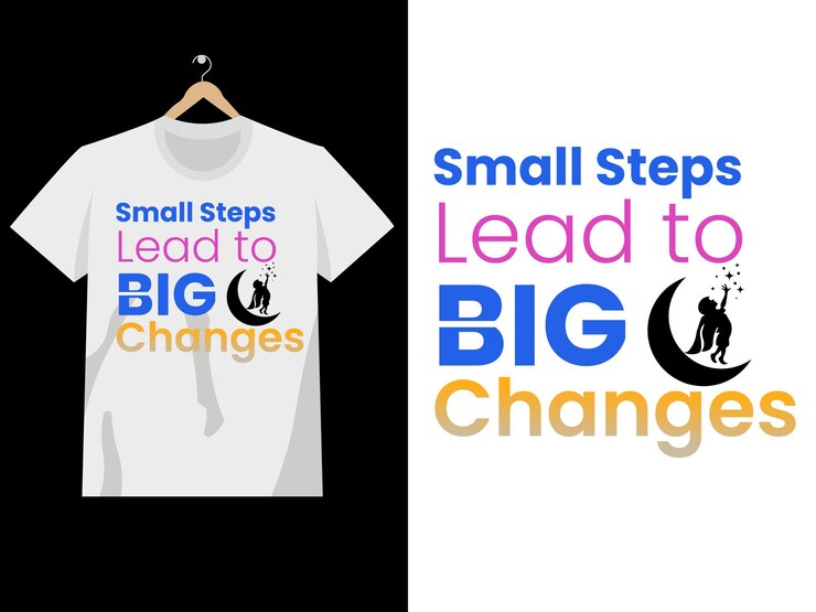 Diseño de camiseta motivacional