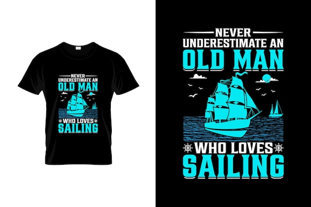 Diseño de camiseta de navegación o Diseño de póster de navegación o Diseño de camiseta de navegación