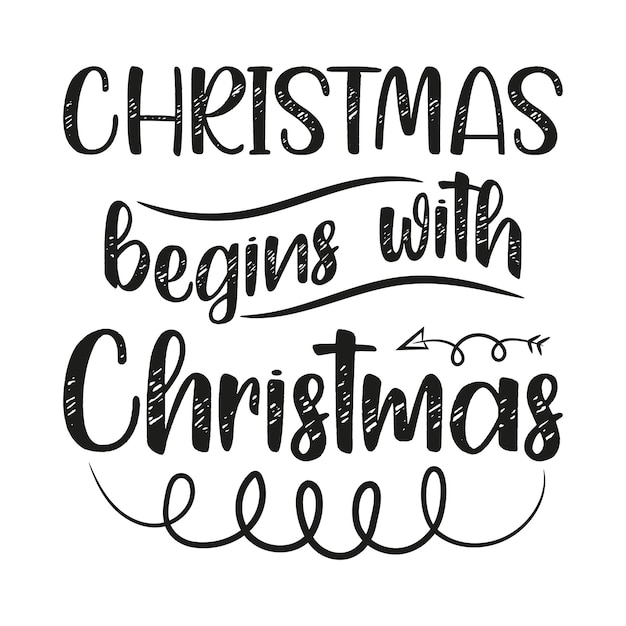 Diseño de camiseta de Navidad Conjunto de camisetas de Navidad