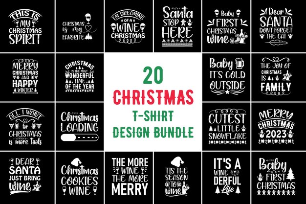 Diseño de camiseta de Navidad Diseño de camiseta de Navidad Diseño de camiseta de paquete Diseño de camiseta de Navidad