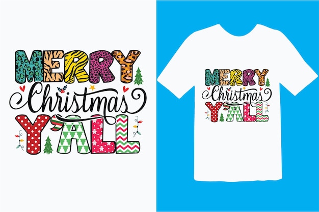 Diseño de camiseta de Navidad
