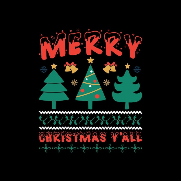 Diseño de camiseta de Navidad