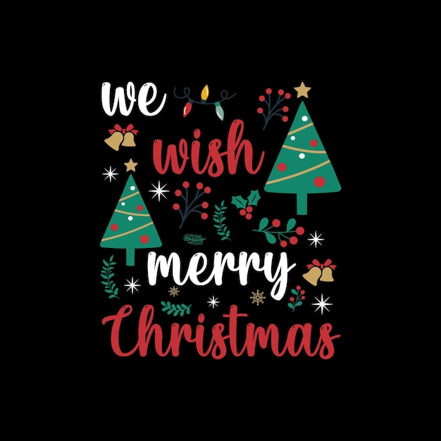 Diseño de camiseta de Navidad